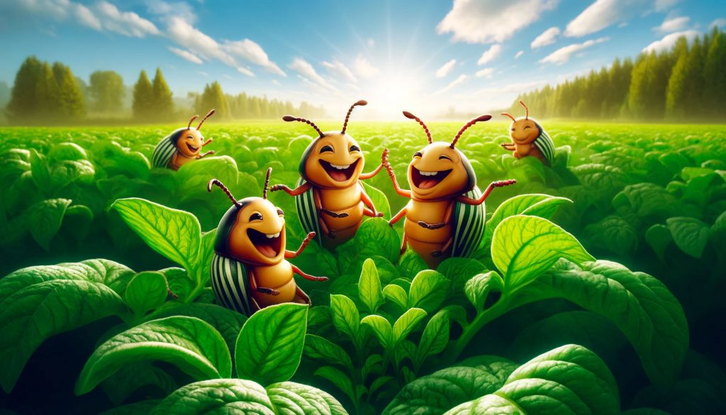 Веселые колорадские жуки